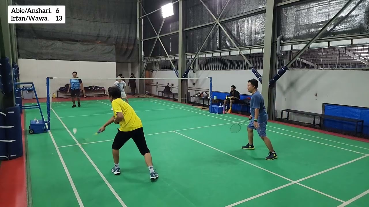 [SESI L4] Ganda Putra: Abie & Anshari vs Irfan & Wawa | Lapangan Tunaz