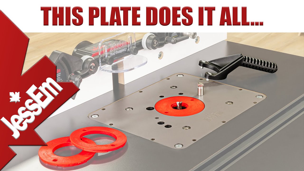 JessEm Mast-R-Plate - For Those Who Don't Need A Router Lift