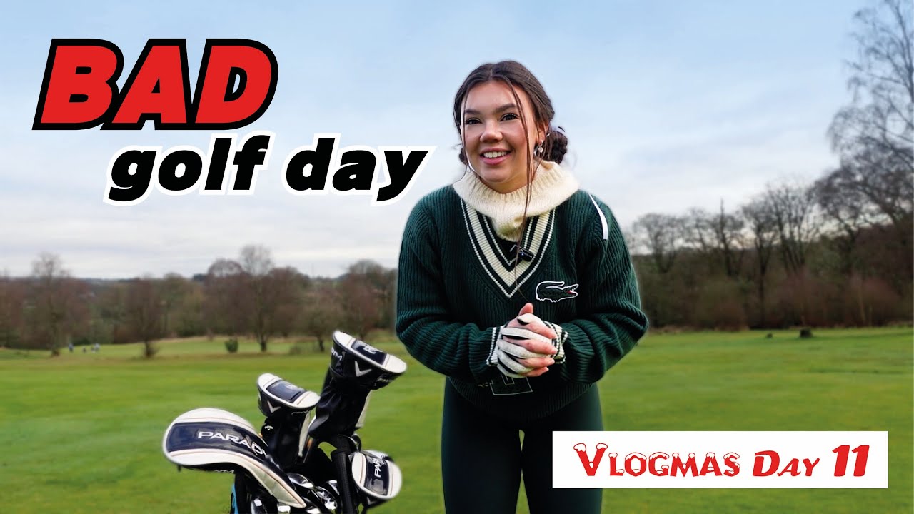 DECEMBER 11TH VLOG! Course Time ⛳