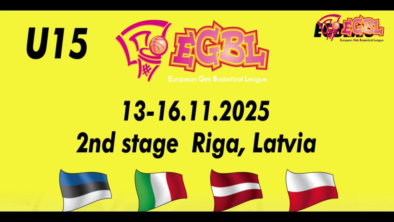 U15EGBL BS Riga/Jugla - Bertanu Valmieras BS | Nov 16, 2025, 9:00 AM