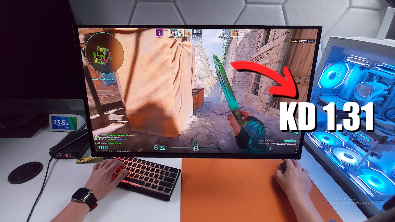 Faceit POV Alienware 360hz OLED - Rumo ao level 10