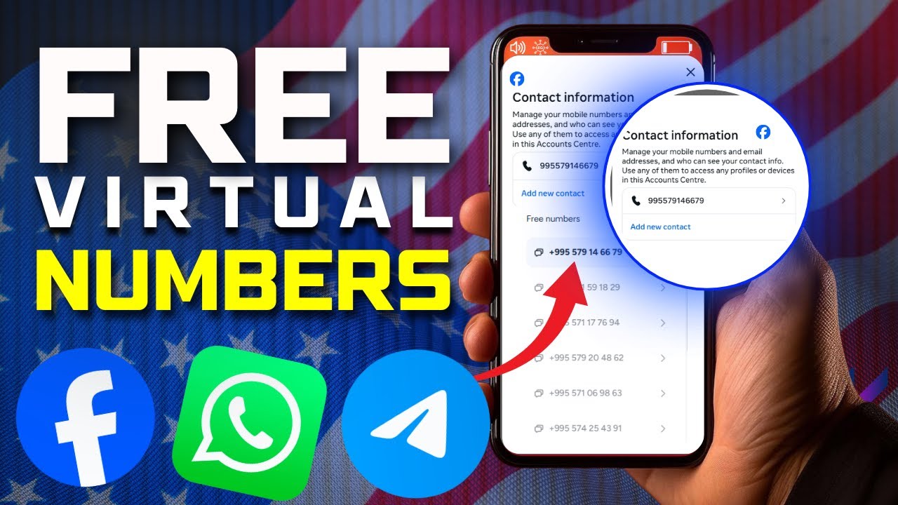 Get Free US Virtual Number for Facebook, WhatsApp & OTP Verification | Free Virtual Number for 2026