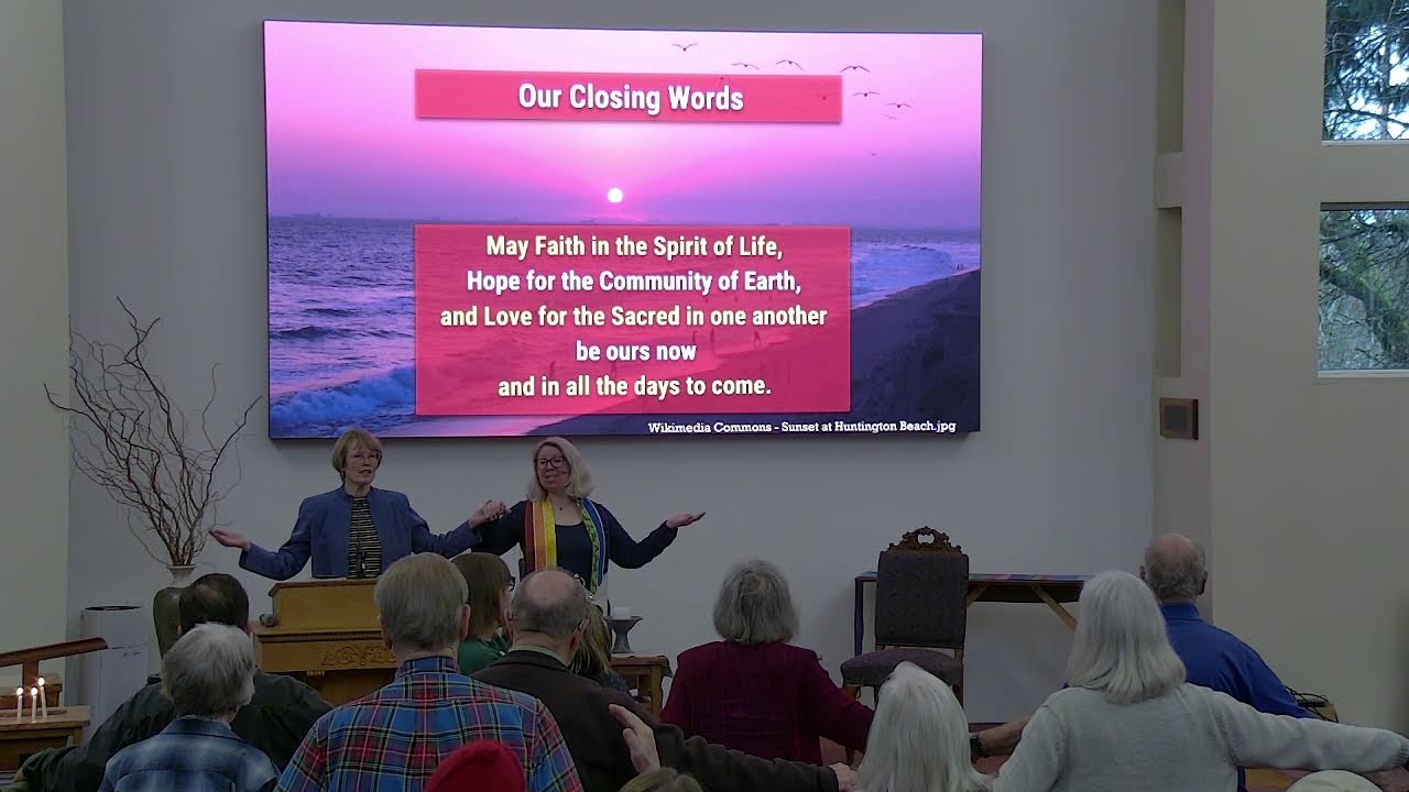 UUCS Sunday Service 02-08-26 with Rev. Monica Jacobson: “Tending the Foundation”
