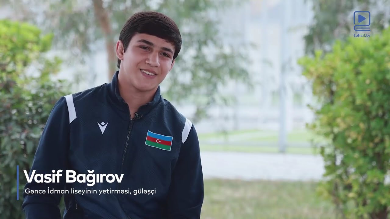 Sərbəst güləş idman növü üzrə Avropa (U-17) və dünya çempionu Vasif Bağırov