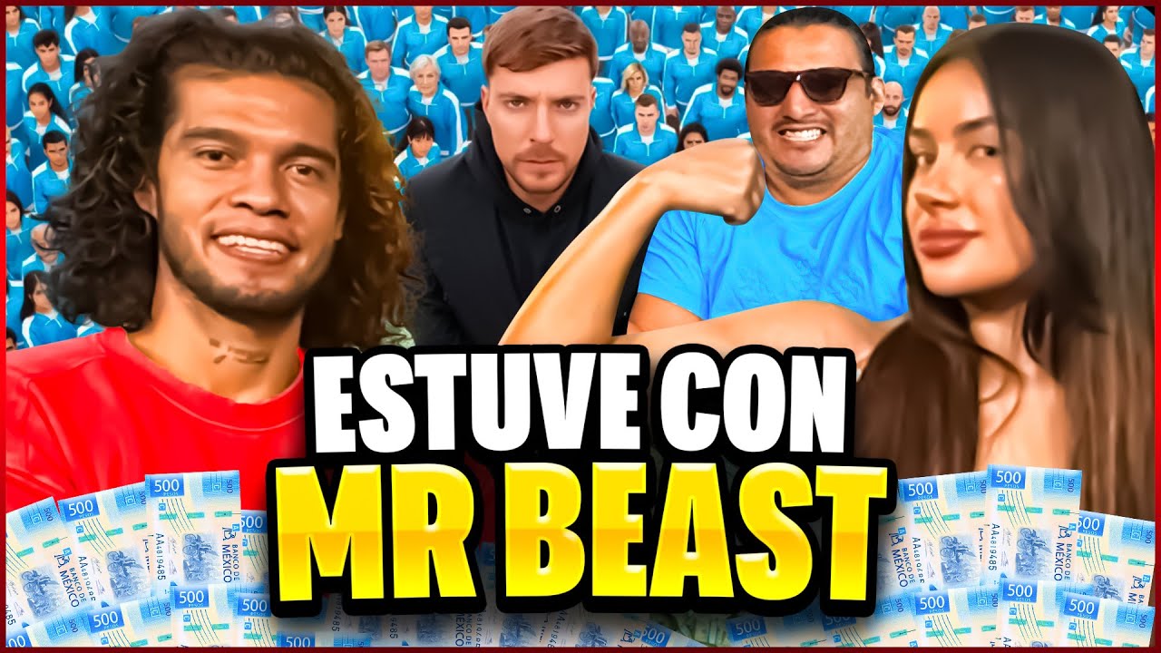 ASÍ ES GRABAR UN VIDEO CON MRBEAST | Experiencia real 