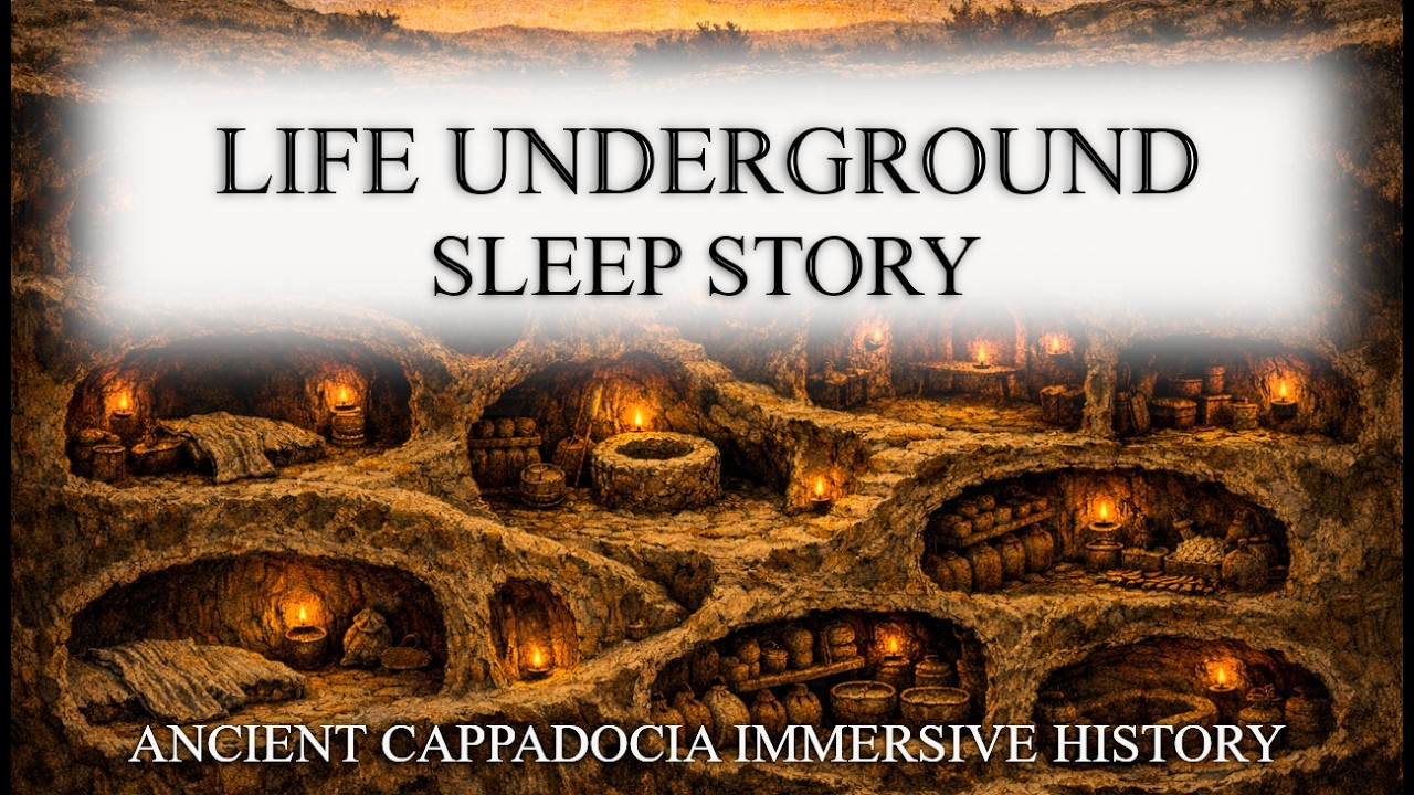 Fall Asleep Underground in Ancient Turkey: Sleep Story