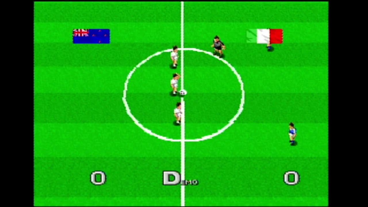 Virtual Soccer - Start Up - Super Nintendo - SNES