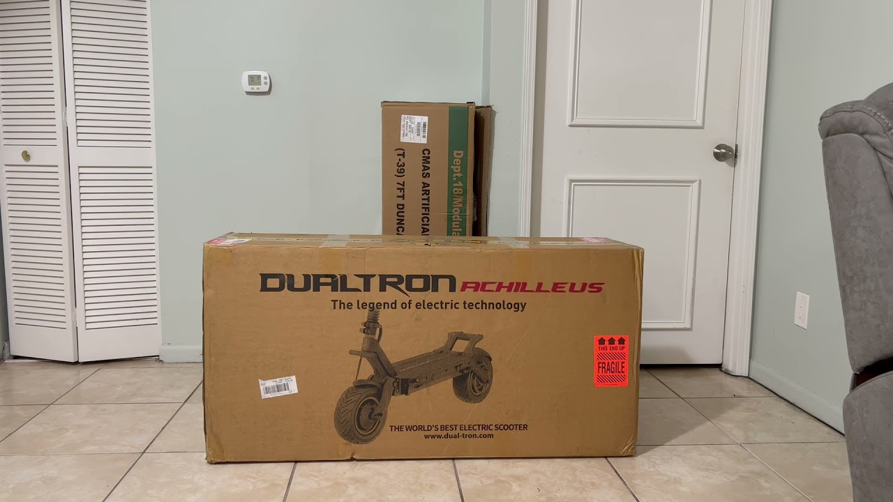 Unboxing DUALTRON ACHILLEUS￼