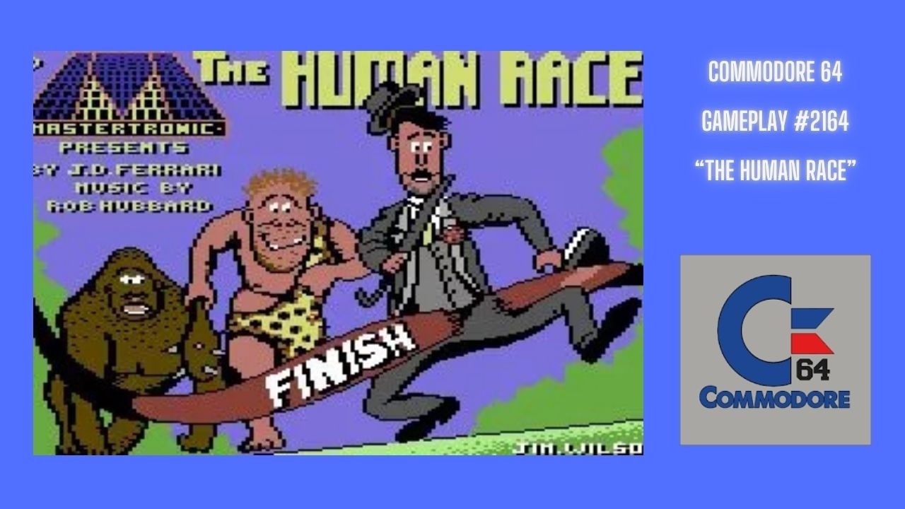 The Human Race (Commodore 64 / Gameplay #2164)