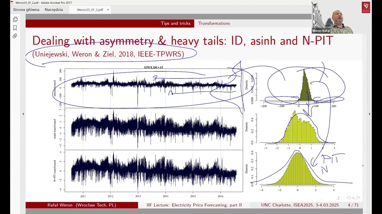 IIF Distinguished Lectures: Electricity Price Forecasting - Part II, Lecture I