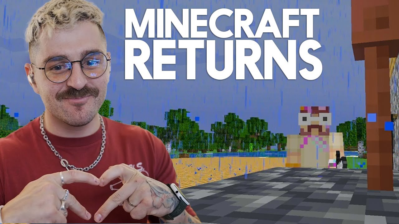 Julien returns to Minecraft