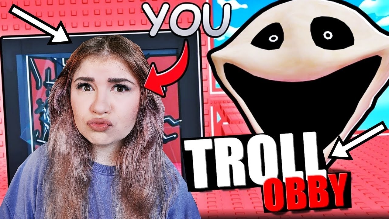 UCIEKAM Z KOSZMARNEJ WIERZY TROLLI! 😱 NAJGORSZE OBBY