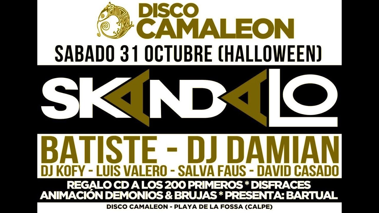 CD Promo SKANDALO - 25º Aniversario 2015