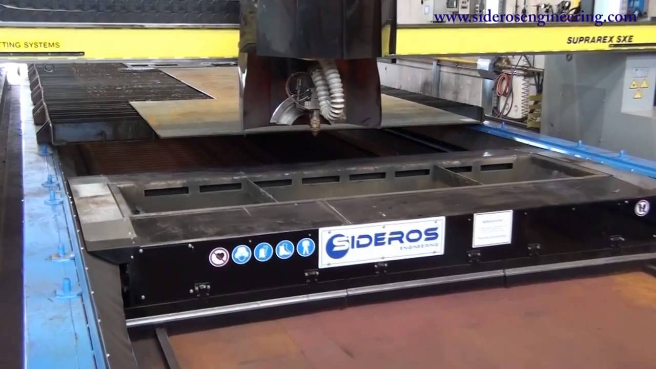 Sideros Engineering   Movable Suction Trolley for Plasma and Oxyfuel application