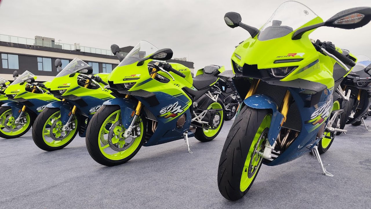 New 4-cylinder sportbike ZXJC 500RR launch in China