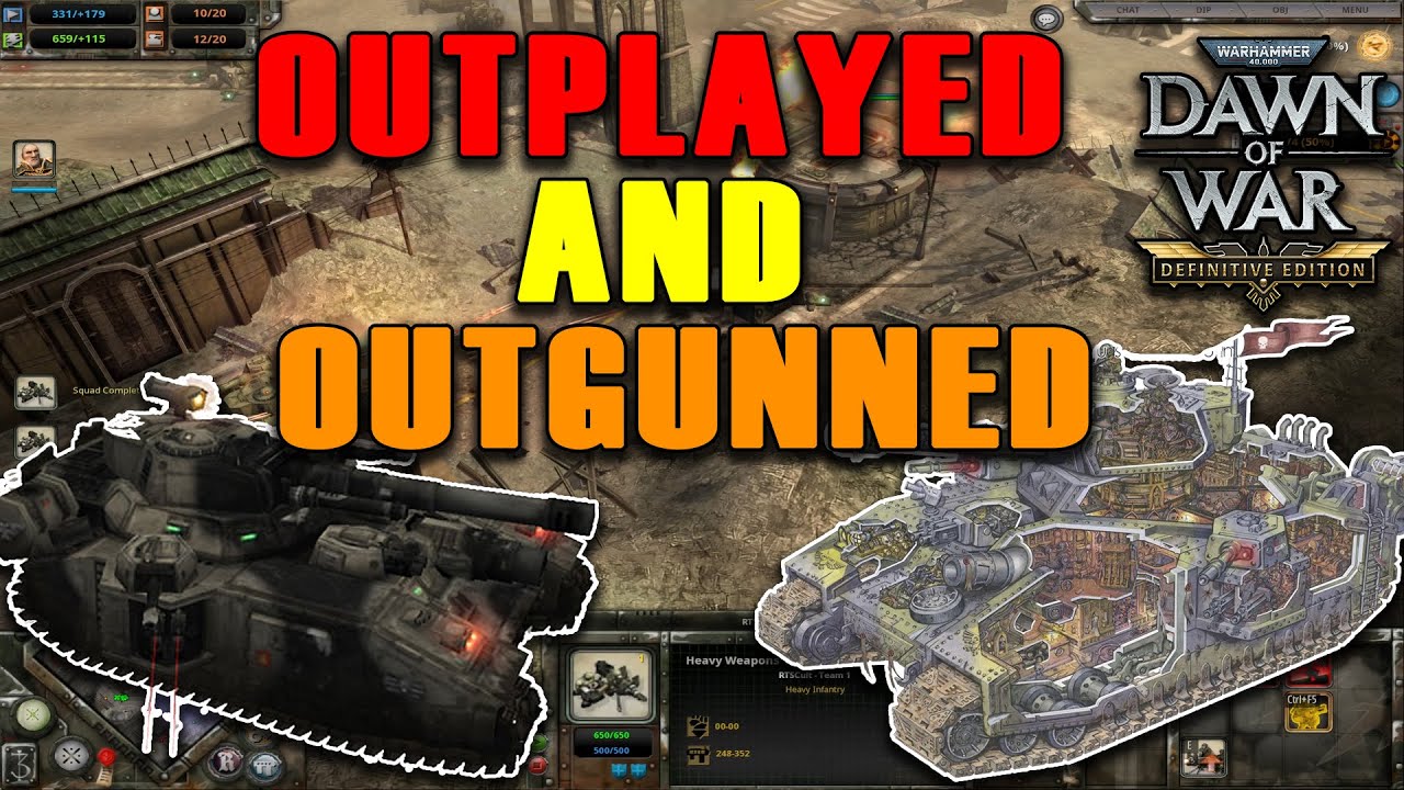 IG vs IG – Outplayed and Outgunned!  Dawn of War Definitive Edition