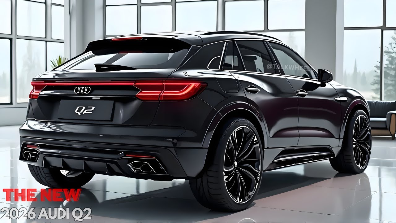 Новый 2026 Audi Q2 - стильный компактный внедорожник, который каждый захочет!