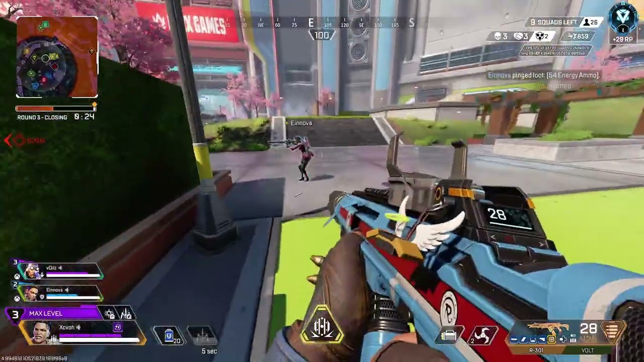 Hitting Masters On Apex.