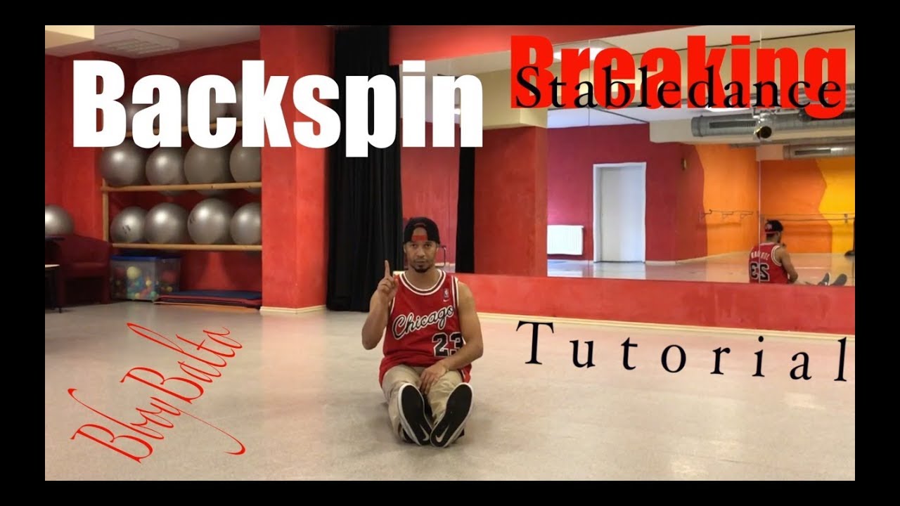 Breaking BACKSPIN Tutorial // POWERMOVER Tutorial con Bboy Balto (#Stabledance)