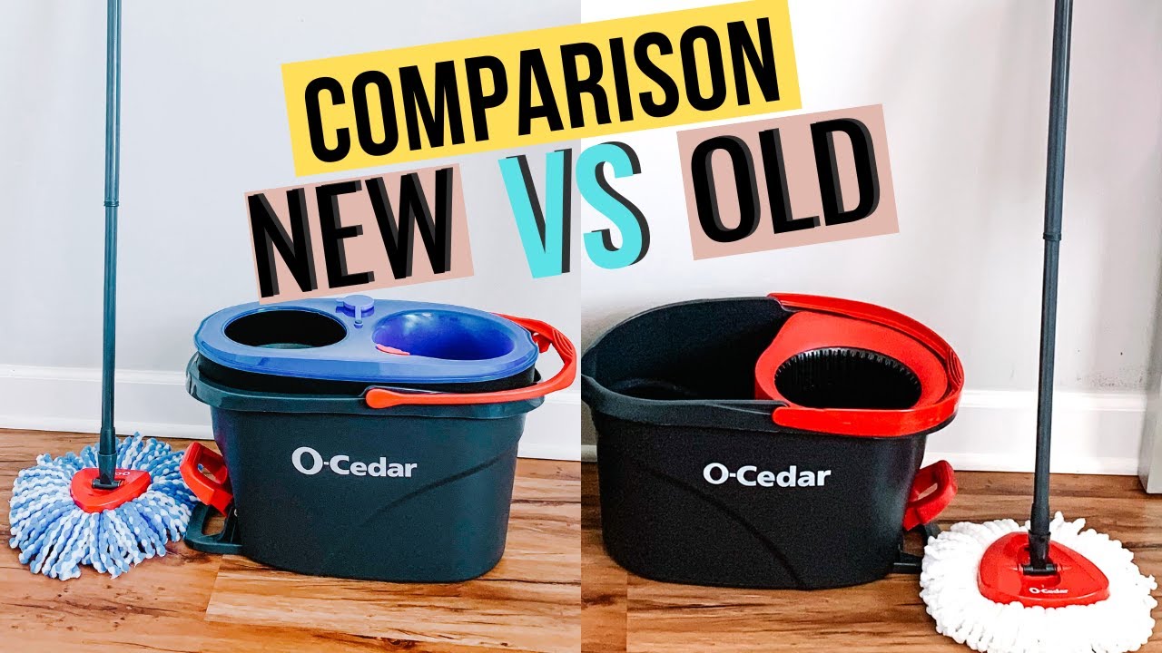 Сравнение новой и старой швабры O'Cedar Spin Mop. Честный обзор