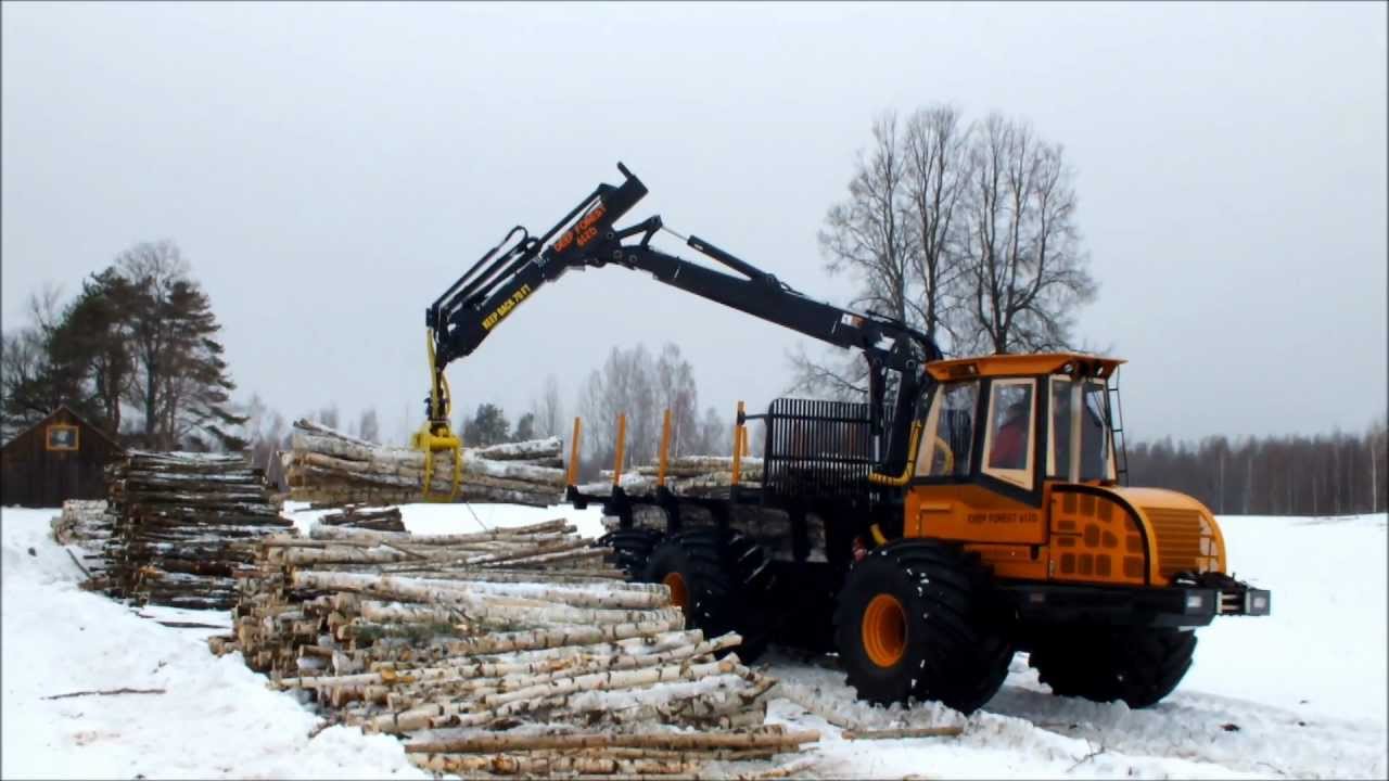 Forvarders Deep forest 612D.wmv