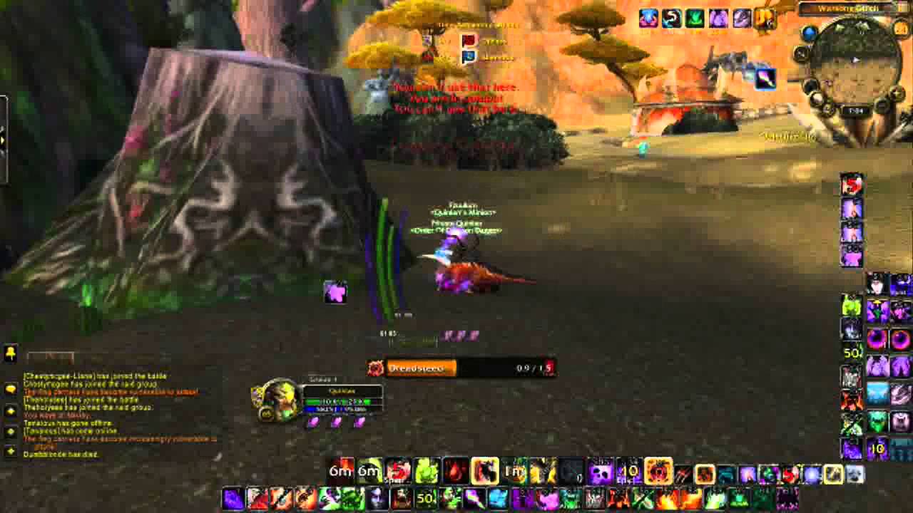 85 Affliction Warlock pvp Commentary!!!