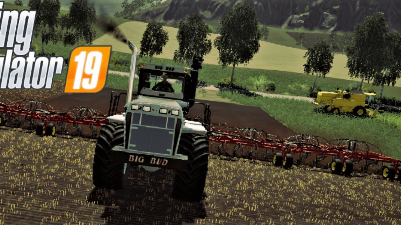 Giermek gra na multi w Farming Simulator 2019.