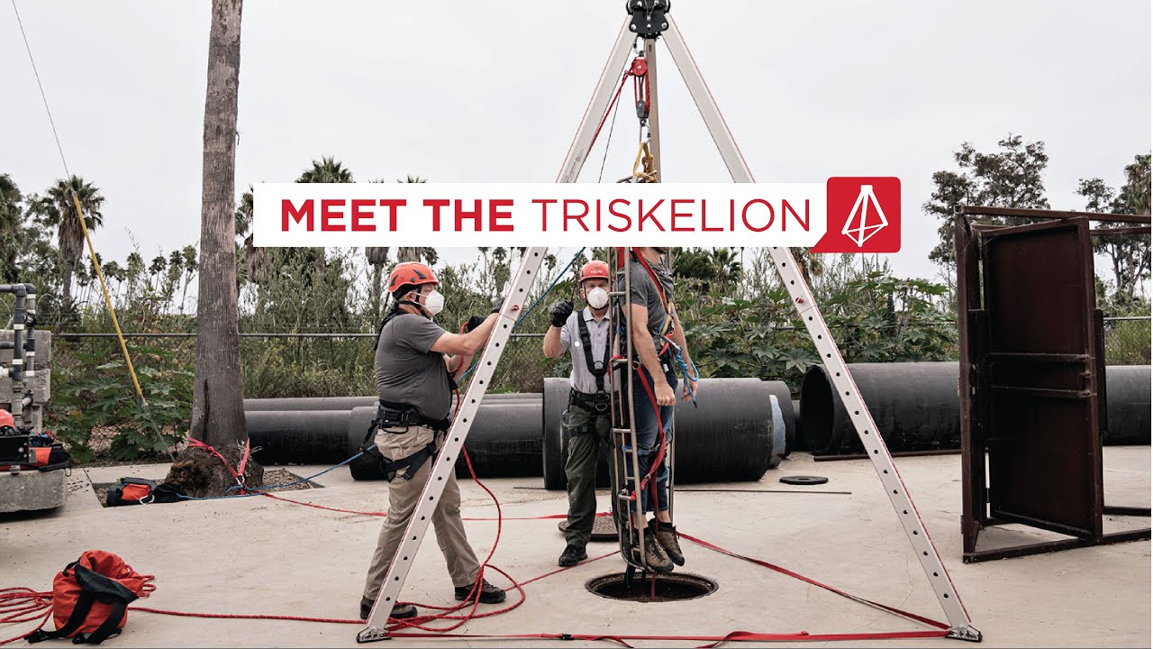 Знакомьтесь с промышленным спасательным штативом CMC Triskelion™ | CMC