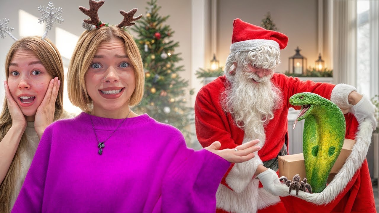 Moș Crăciun CEL MALEFIC s-a instalat în casa noastră! 🎅 Aventuri MAGICE de Crăciun!