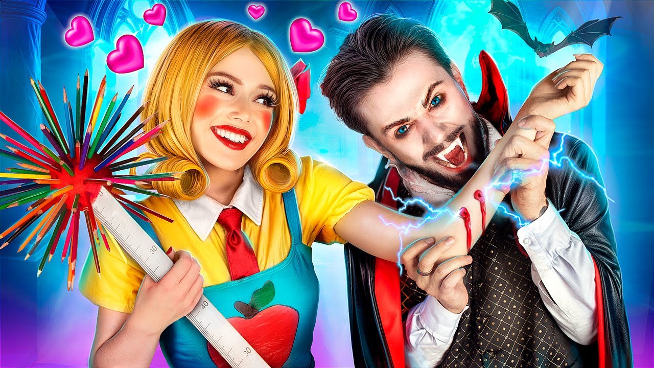 Miss Delight Zamienia się w Wampira! M&oacute;j Chłopak Jest Wampirem!