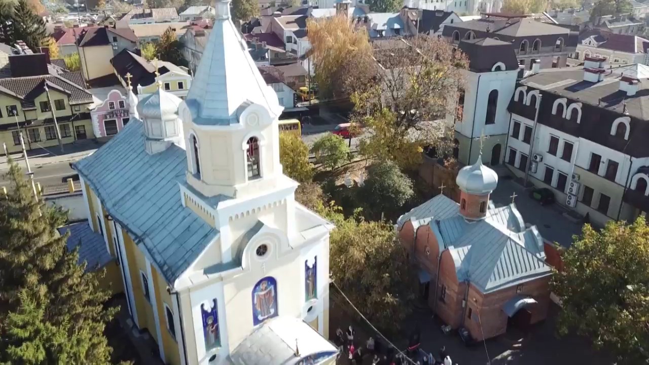 Свято-Покровський храм. М. Луцьк (Аерозйомка)