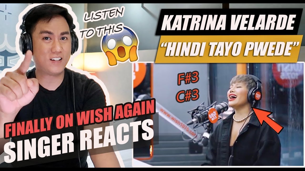 Katrina Velarde performs “Hindi Tayo Pwede” LIVE on Wish 107.5 Bus | SINGER REACTION