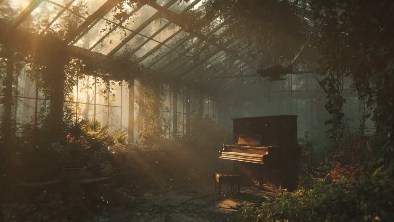 Forgotten Greenhouse Piano | for Study, Focus and Deep Work