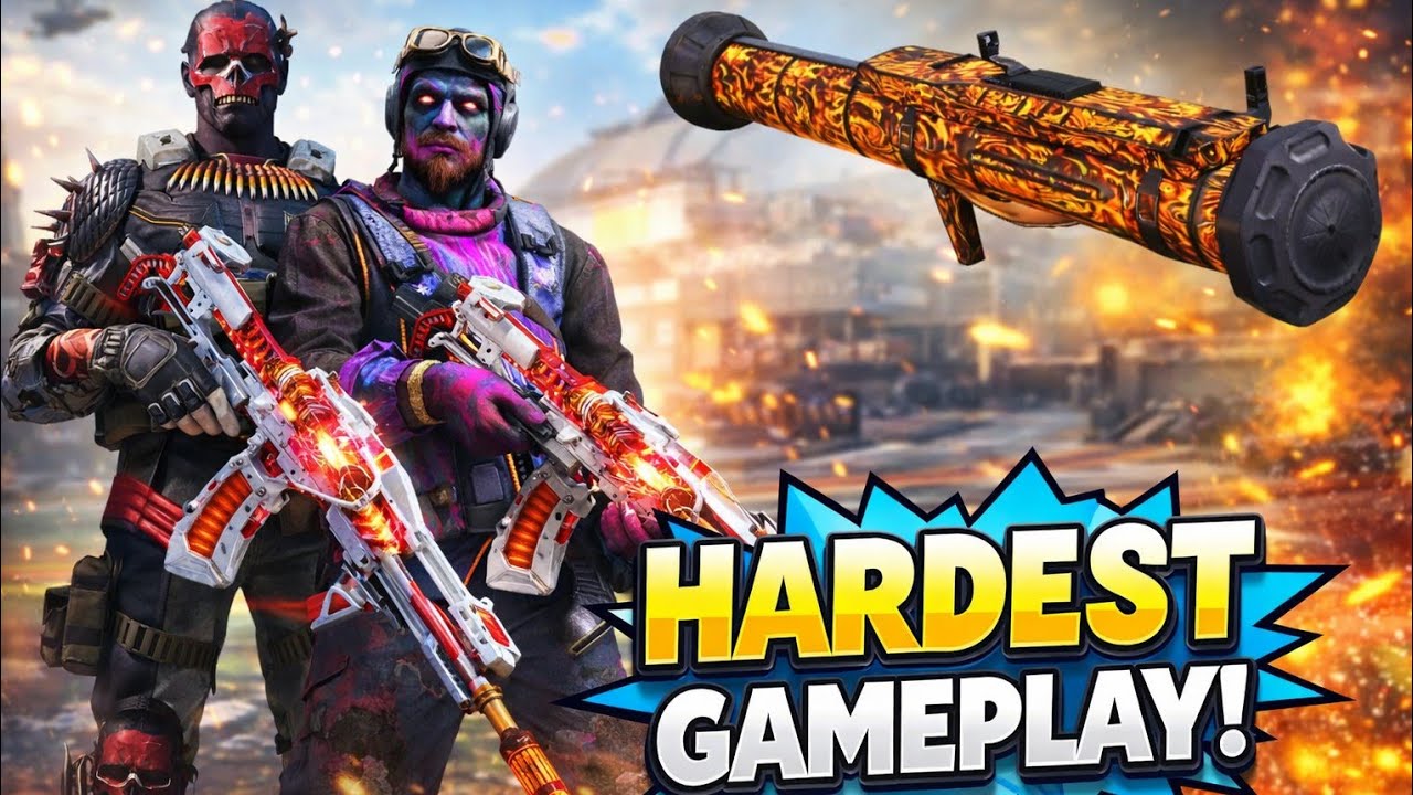 Hardest gameplay in codm battle royale with duo squad.