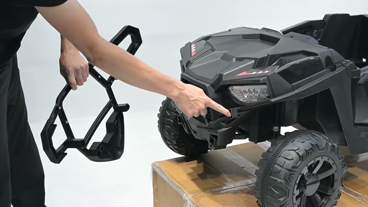 24V Ride on Off-Road UTV JC317 Assembly Video