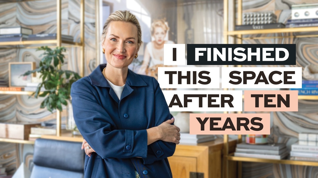 I Finally Finished My Home Office After 10 Years | Remodel Masterclass