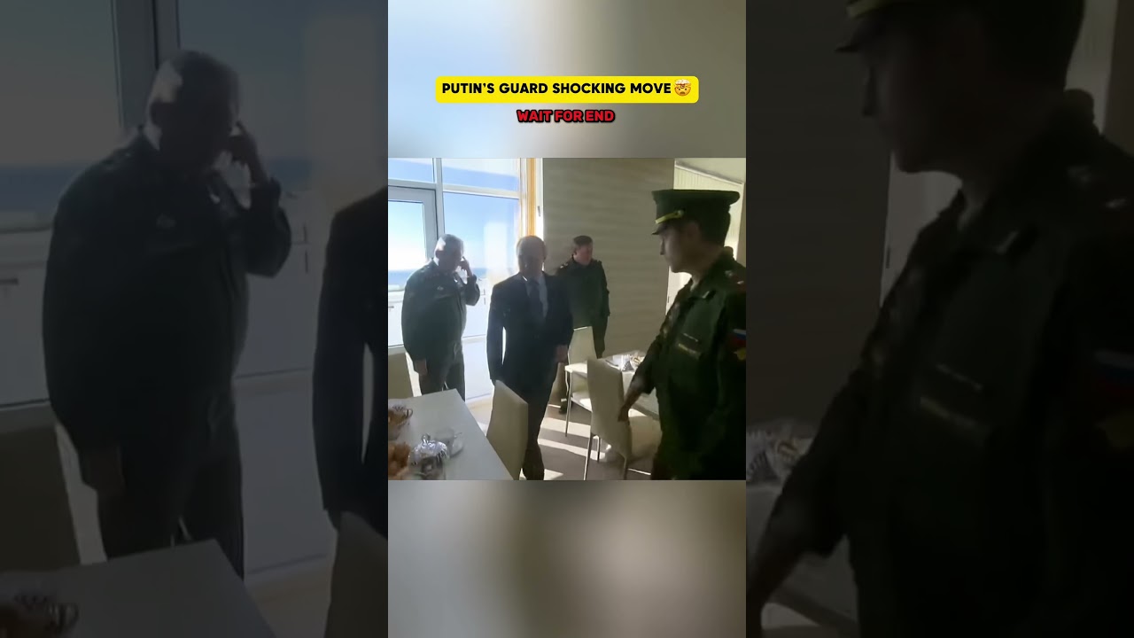 ⚡️Putin&rsquo;s most LOYAL security guard☠️🛡️#putin #powermove #securitydetail #securityforces