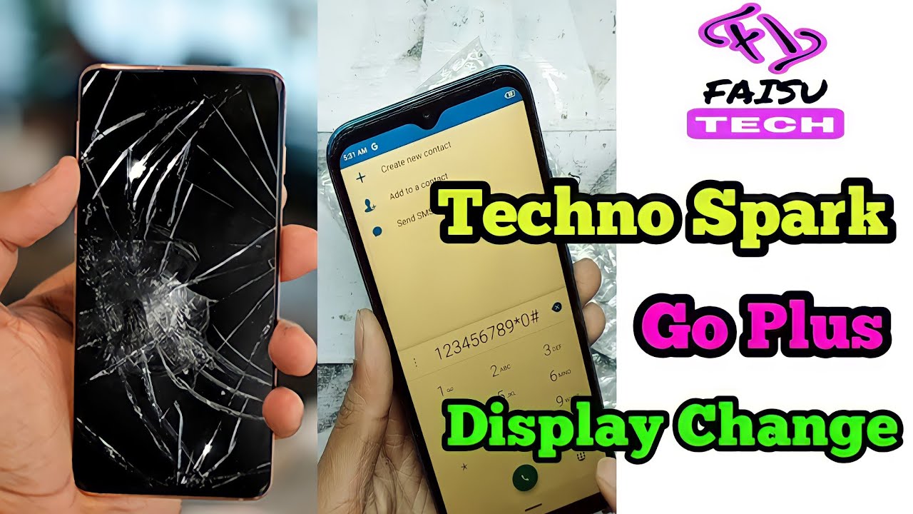Tecno Spark Go Plus Display Change || tecno bb4k folder replacement || #display || faisu tech 2022