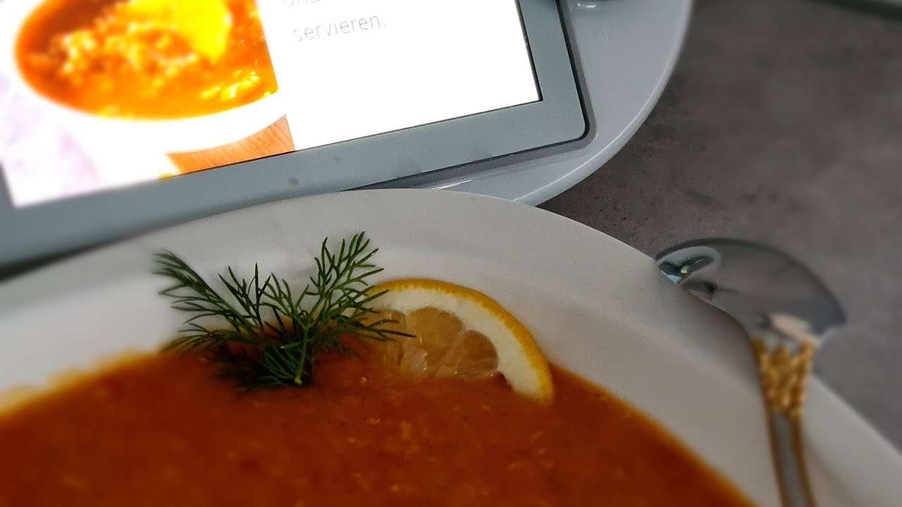 СУП ИЗ ЧЕЧЕВИЦЫ С БЕКОНОМ /#THERMOMIX