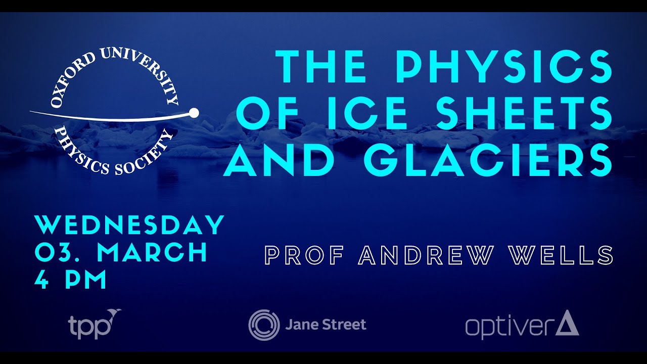 Oxford University Physics Society: Prof Andrew Wells 