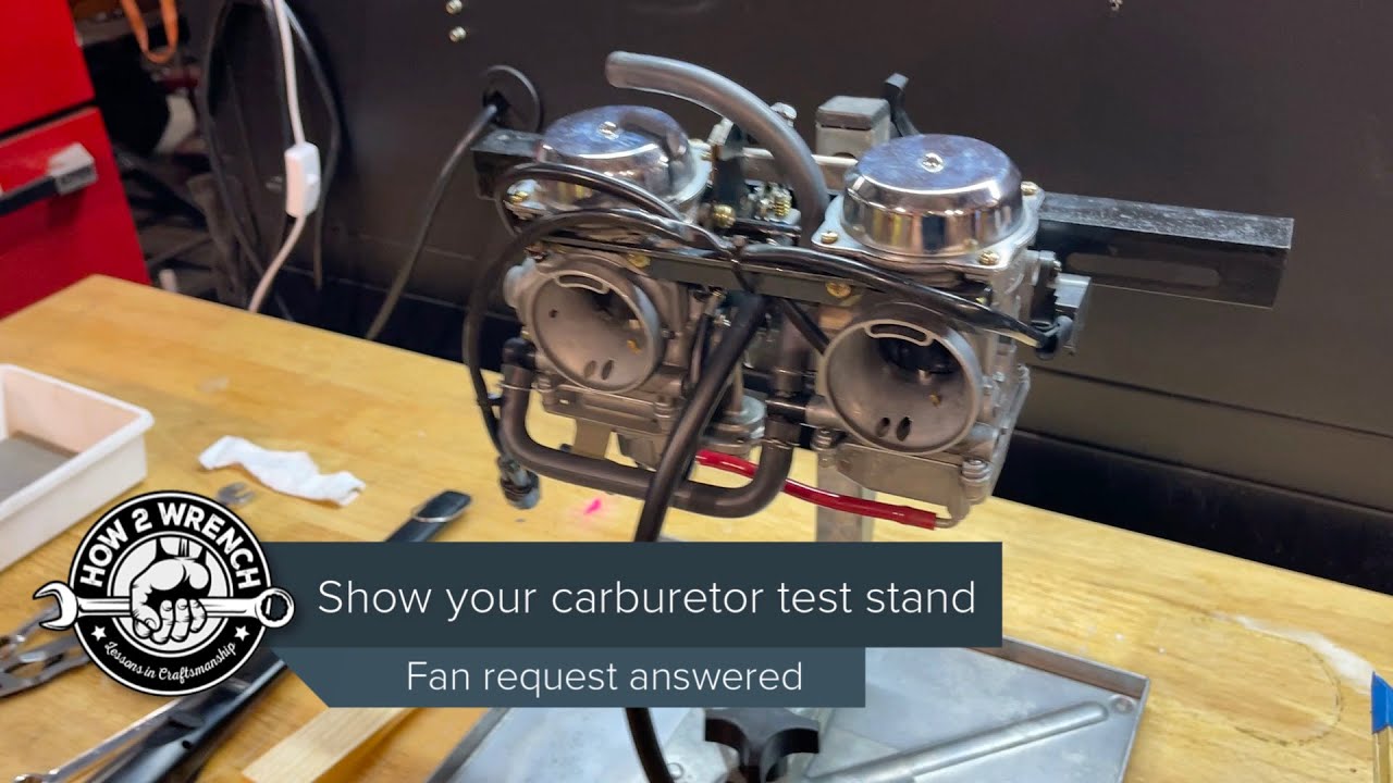 Испытание карбюраторов на стенде. Оборудование, которое мы используем в How 2 Wrench. Ответ на за...