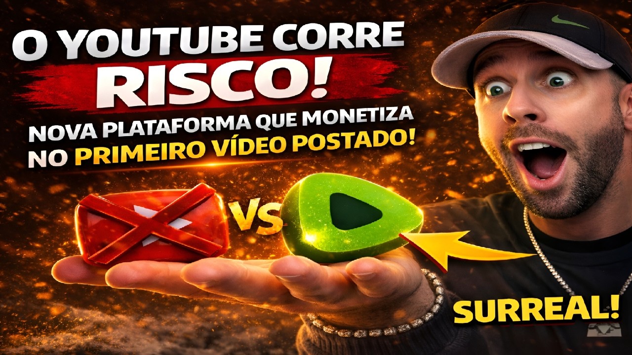 Essa Plataforma Monetiza Já no Primeiro Vídeo Postado!  - 0 HORAS e 0 INSCRITOS!  RUMBLE!