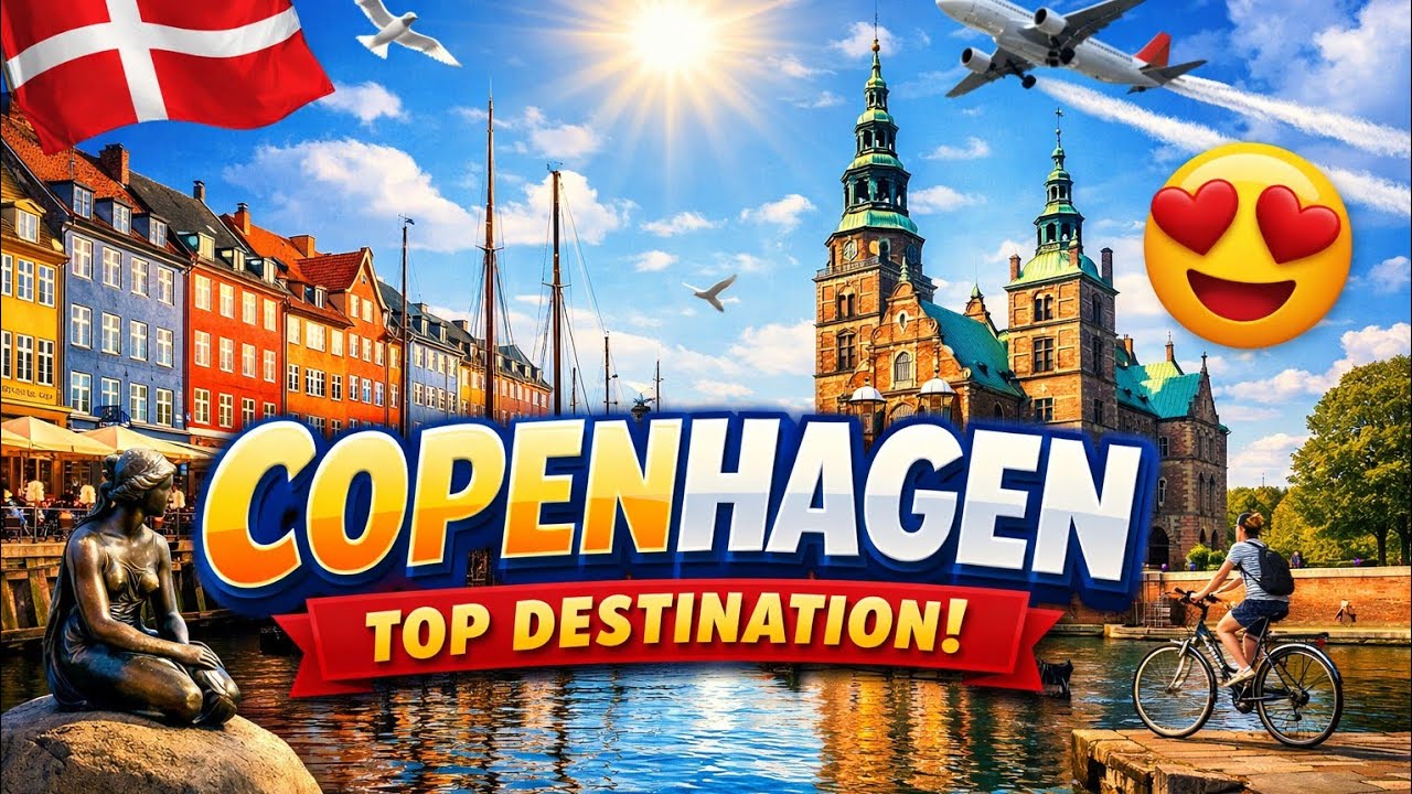 COPENHAGEN 🇩🇰 The Most Beautiful City in Denmark | Walking Tour 4K