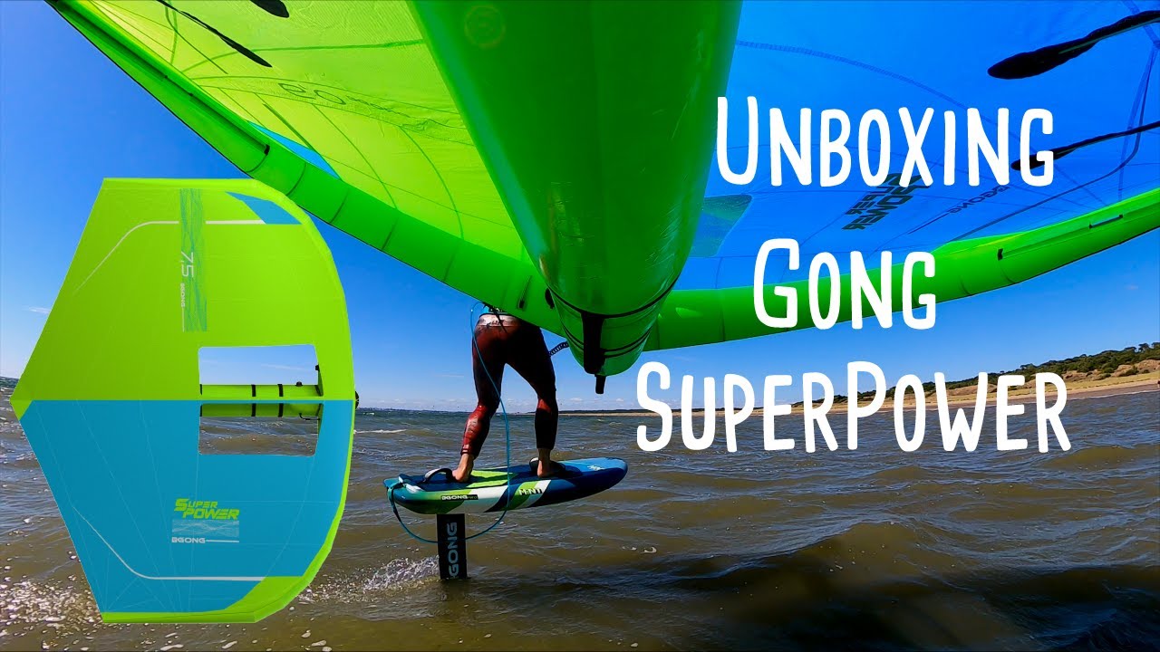 🇫🇷 Présentation - Wing Foil 2023 - Gong SuperPower V3 6m