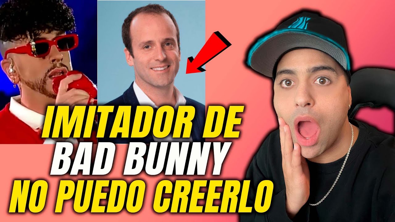 REACCIÓN AL MEJOR IMITADOR de Stefan Kramer Bad Bunny - Teletón 2022