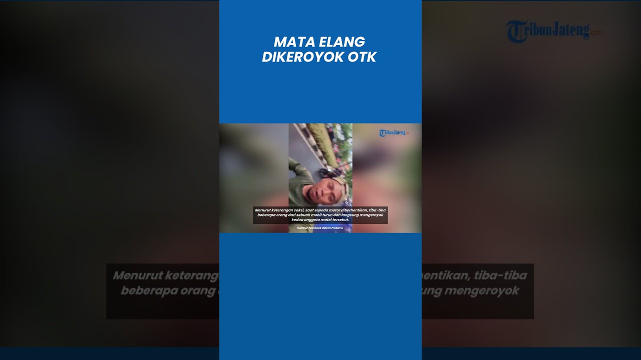 Mata Elang di Kalibata Cegat Motor Berujung Dikeroyok OTK, 1 Tewas
