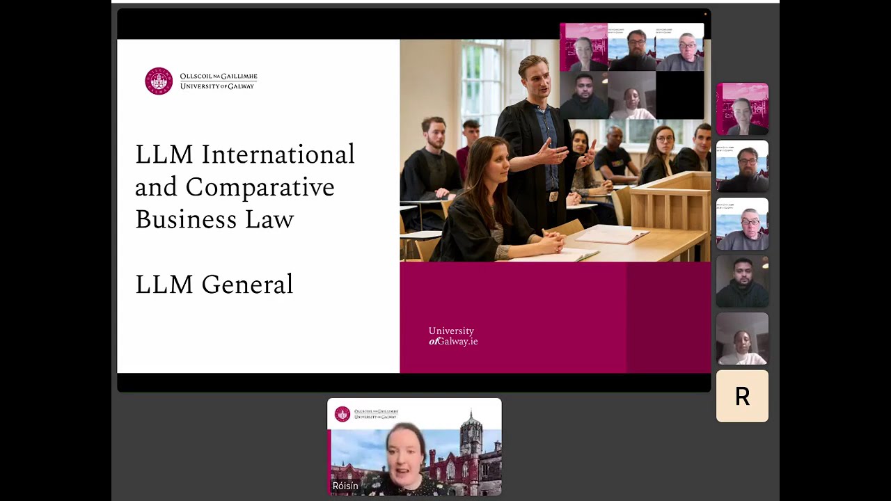 LLM (General) and LLM (International & Comparative Business Law) Webinar