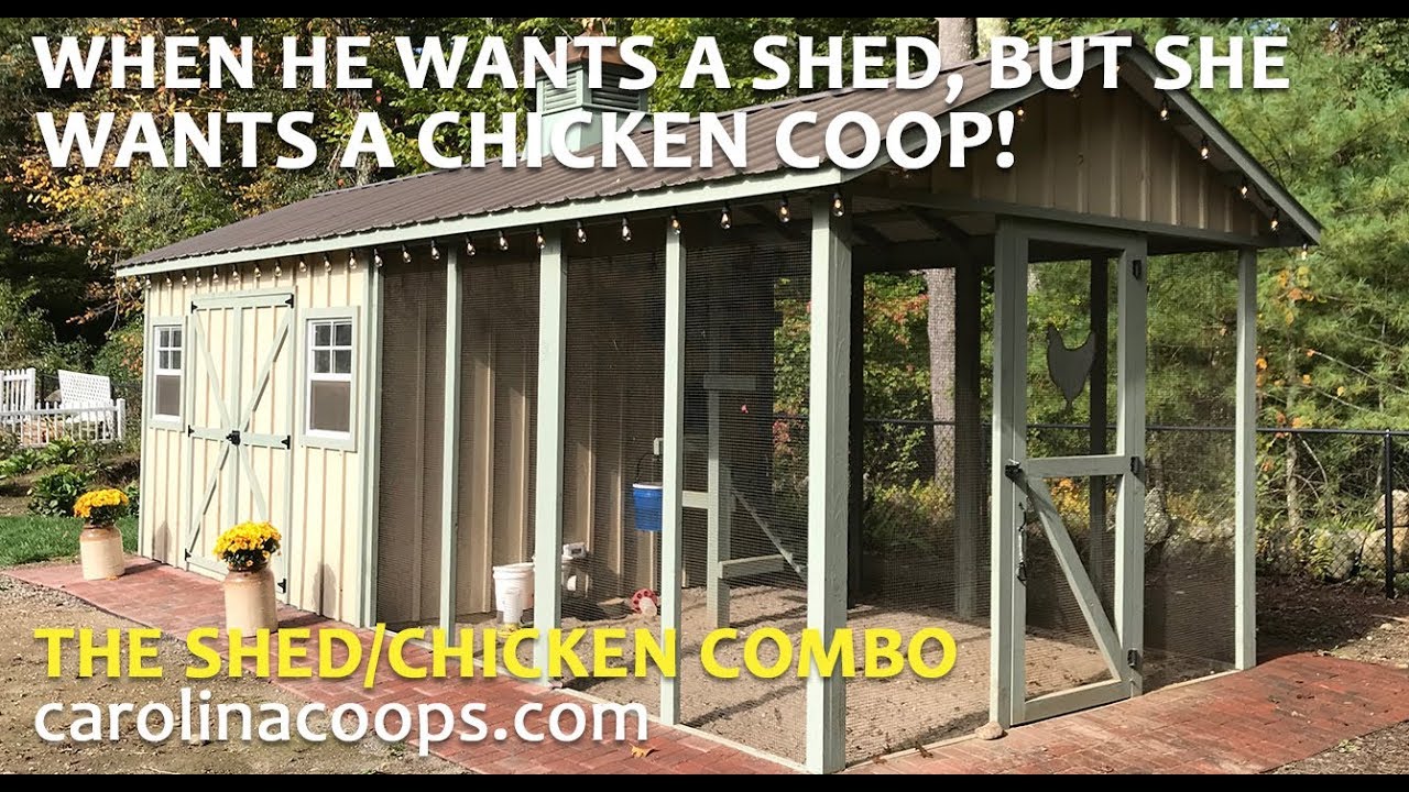 Custom Shed/Chicken Coop — Part 2: The Walk-Through