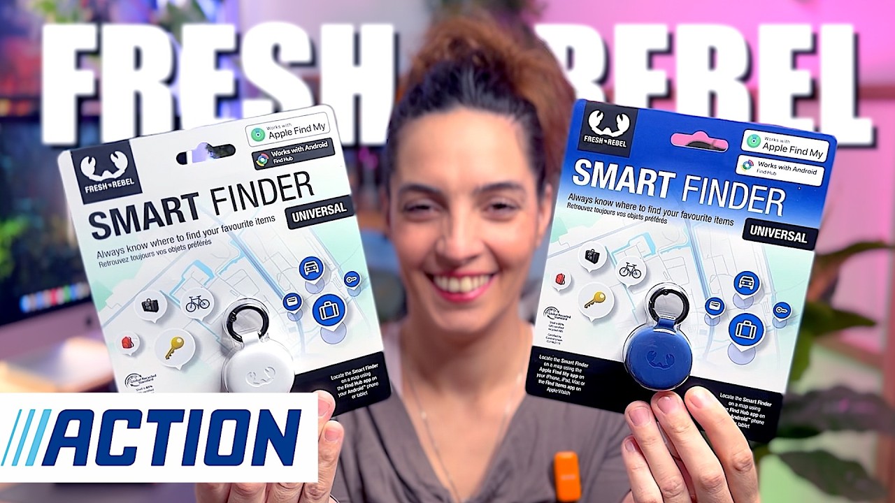 FRESH ’n REBEL Smart finder Tag universel de chez ACTION pour Android et iOS