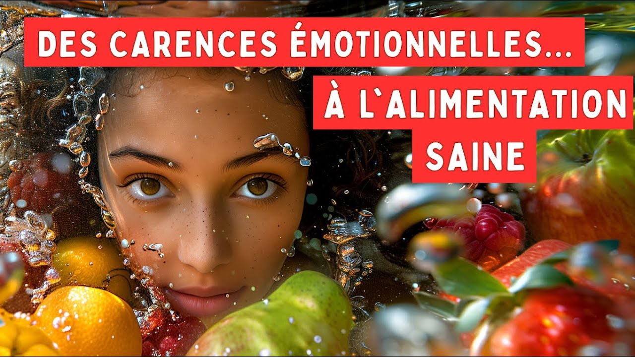 DES CARENCES ÉMOTIONNELLES À L'ALIMENTATION SAINE - VOICI LA CLÉ